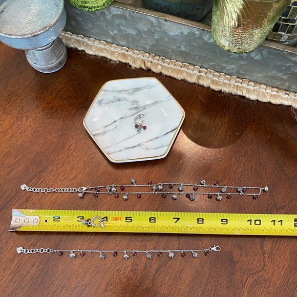 Brighton”PLAY OF LIGHT”Ultra Rare Red Garnet Set - Picture 7 of 8